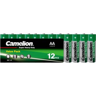 Pack de 12 pile Super Heavy Duty LR6/AA/Mignon 1,5V