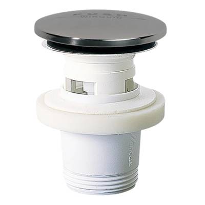 Bonde lavabo Quick-Clac - plastique blanc - Gedimat - WIRQUIN
