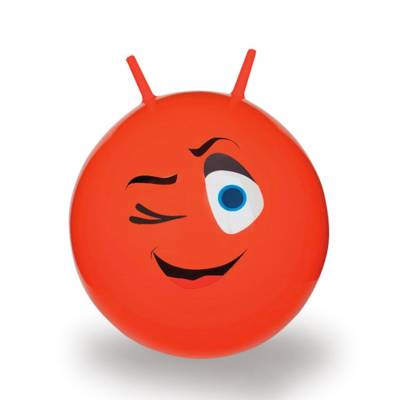 Balle rebondissante Eye rouge 550mm