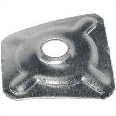 Plaquette acier galvanisé 40x40mm ép.8/10ème - Gedimat - NORAIL