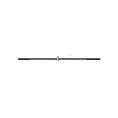 Lames fines Supercut sans ergot. 130 mm, pour matériaux durs comme le fer et le PERTINAX - PORXXON - 28113 - Proxxon