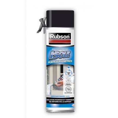 Mousse expansive isole portes et fenêtres - aérosol de 500ml - Gedimat - RUBSON