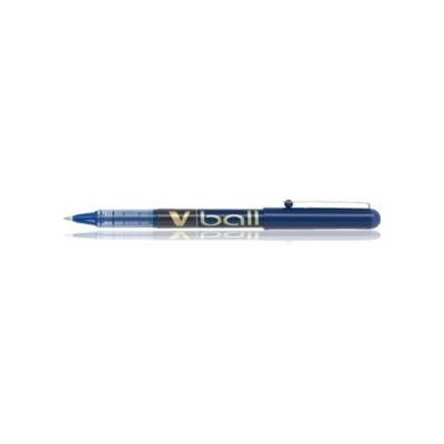 Stylo roller V Ball VB7 encre liquide Pointe métal Moyenne Bleu