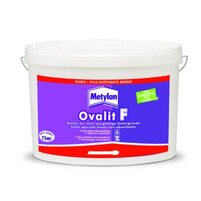Colle acrylique OVALIT F spéciale fonds non absorbants - pot de 18kg - Gedimat - METYLAN