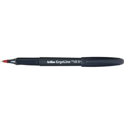Stylo-bille "ERG-4400" Pointe bille céramique fine de 0,4 mm Rouge - ARTLINE