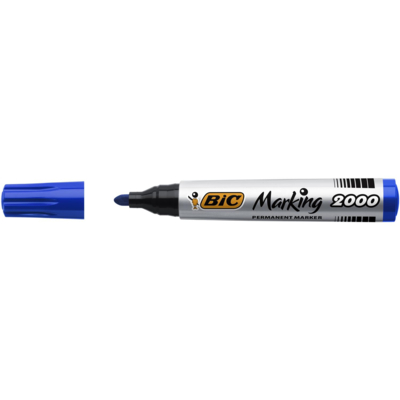 Marqueur Permanent MARKING 2000 pointe Ogive Large Bleu - BIC