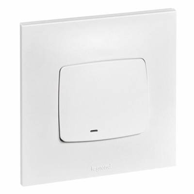 Va et vient lumineux NEPTUNE blanc 10A - Gedimat - LEGRAND