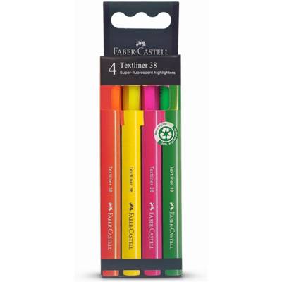 Étui de 4 Surligneurs TL 38