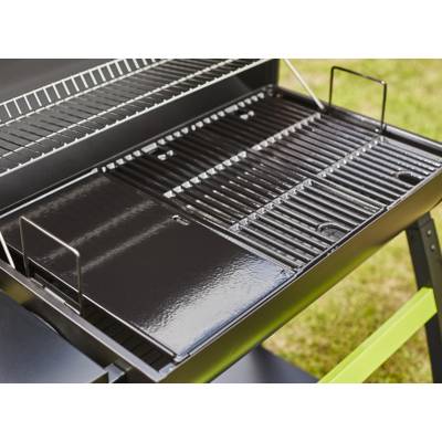 Barbecue charbon de bois TONINO 70 - 123x105x74cm - Gedimat