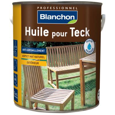 Huile pour teck - Gedimat - BLANCHON