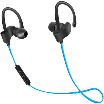 Oreillette SPORT Bluetooth EH188 avec Micro Noir Bleu