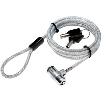 Cadenas pour PC portable, serrure avec 2 clés 1,8m