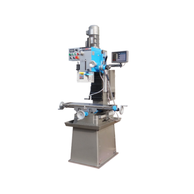 Perceuse fraiseuse taraudeuse sur colonne - 400 V / 1500 W - PROMAC TOOL - JMDT-804516X-DRO - Maxoutil