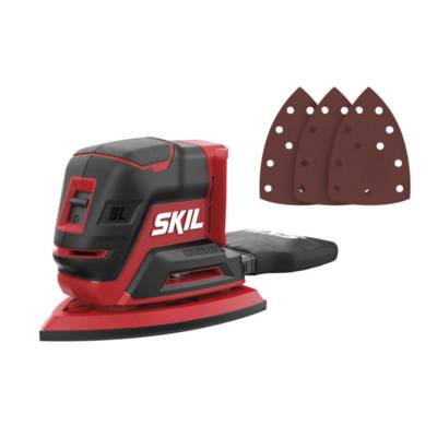 Ponceuse multifonction compacte BRUSHLESS 20V - Gedimat - SKIL