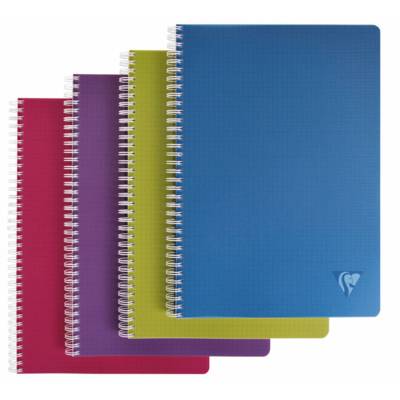 Linicolor cahier reliure intégrale A4 180 pages séyès INTENSIVE Aléatoire - CLAIREFONTAINE