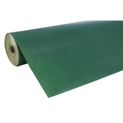 Rouleau de papier cadeaux UNICOLOR Kraft L70 cm x 50 m Vert
