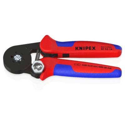 Pince à sertir auto-ajustable pour embouts de câble - KNIPEX - 975314