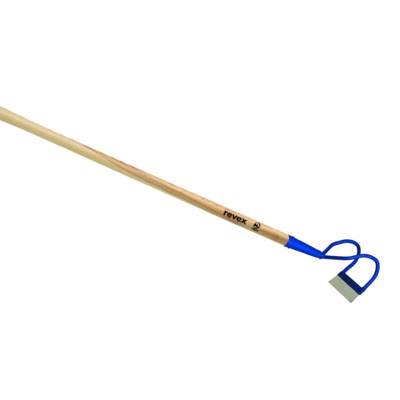 Râtissoire à tirer soudée acier forgé manche bois frêne verni 150cm - Gedimat - REVEX