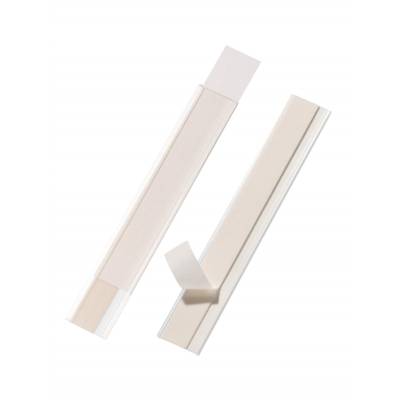 Paquet 50 Porte-Etiquettes SCANFIX 30mm x 200mm Adhésifs Transparent