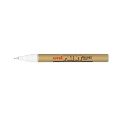 Marqueur Pointe calibrée extra-fine PAINT Marker PX203 0,5 - 0,7mm Or - UNI-BALL