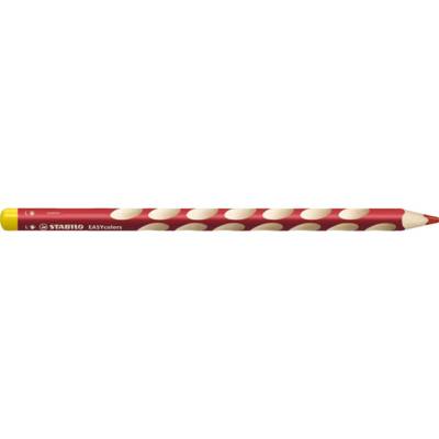 Crayon de couleur ergonomique EASYcolors Gaucher Rouge