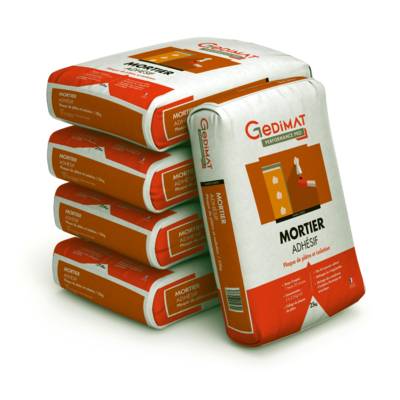 Mortier adhésif - sac de 25kg - GEDIMAT PERFORMANCE PRO - Gedimat
