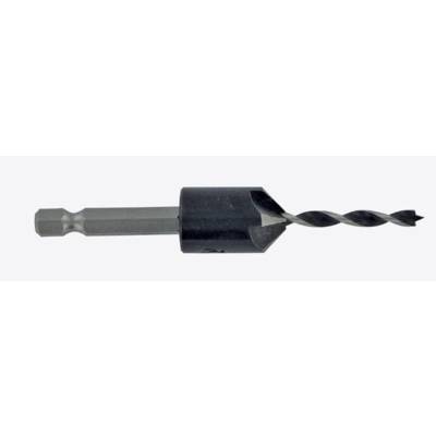 Mèche et Fraise bois queue hexagonale Ø3 mm TIVOLY - 11900620300 - Maxoutil