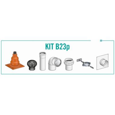 Kit B23P RACC80/125 80PPA Briq KTB B23P 80PPA POUJOULAT - 27080585 - Maxoutil