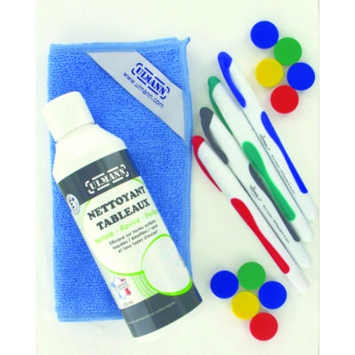 Kit de nettoyage pour tableau blanc