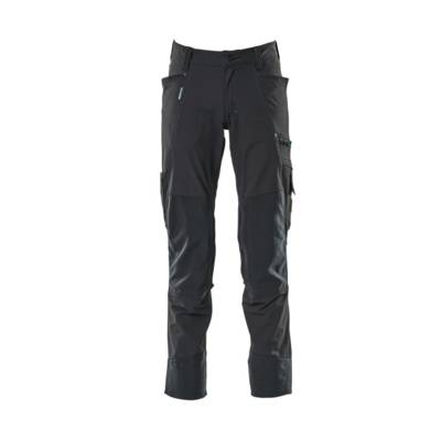 Pantalon avec poches genouillères MASCOT Ultimate stretch - 17179-311-Bleu marine-82-46