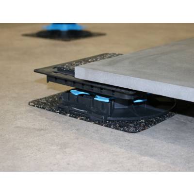 Carré d'isolation agrippant - 160 x 145 x 3 mm - Gedimat - JOUPLAST