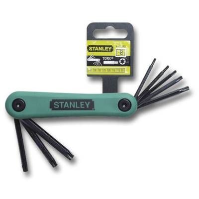 Clé mâle torx STANLEY Gamme pro - Jeu de 8 pièces - 4-69-263 - Maxoutil