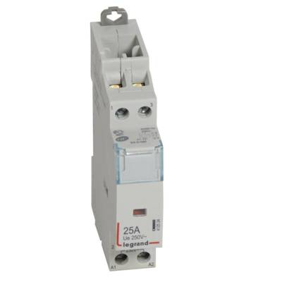 Contacteur pour puissance importante bipolaire module 230V 20/25A - Gedimat - LEGRAND