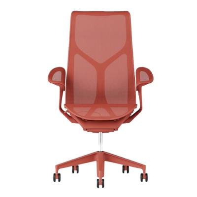 Fauteuil COSM haut dossier canyon Herman MILLER avec accoudoirs Leaf (feuille)