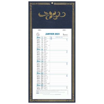 Calendrier  mensuel 285x155 support skytos 410x190 mm