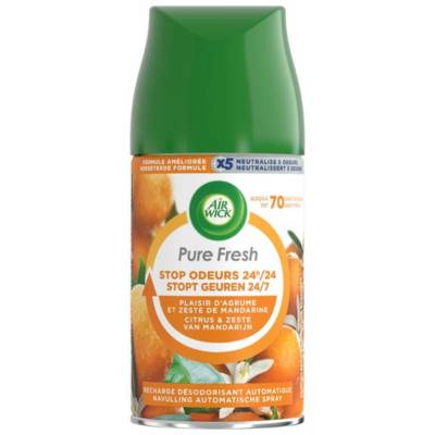 Recharge Freshmatic Pure Fresh Plaisir d'Agrume et Zeste de Mandarine - 250 ml