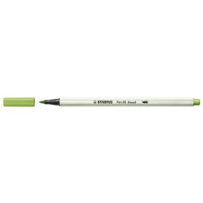 Feutre pinceau Pen 68 brush, vert pistache - STABILO