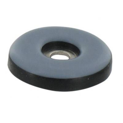 Patin rond à visser bleu Ø22 mm - Gedimat - NORAIL