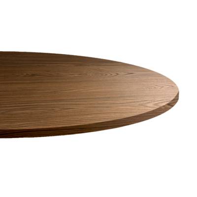 Plateau de table Ø80cm Chene Marron - RestooTab