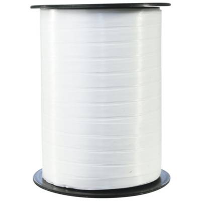 Ruban Bolduc Bobine Lisse 500mx7mm Blanc Emballage Cadeau - CLAIREFONTAINE