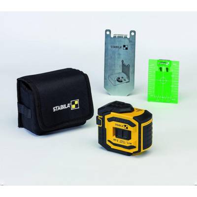 Laser STABILA LAX 300 G lignes croisées et aplomb - Set de 4 pièces - 19033 - Maxoutil