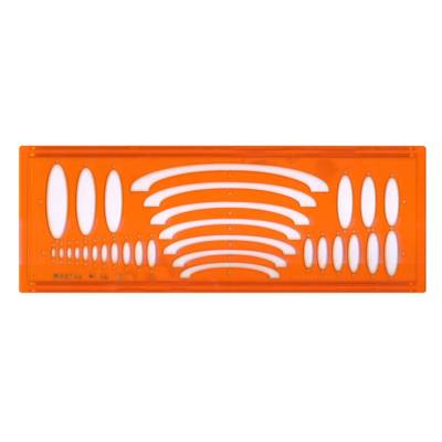 TRACE ELLIPSES 15° n°44/15 Matière Biosourcée Orange - MINERVA