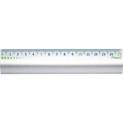 Regle anti derapante aluminium anodise 15cm