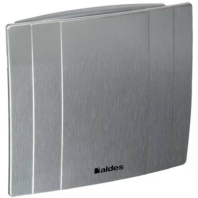 Extracteur d'air manuel DECO D100 avec sonde d'humidité alu - Gedimat