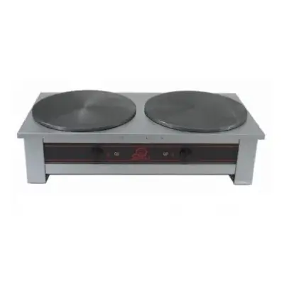 Crêpière électrique 2 zones de cuisson - 20114 - Sofraca