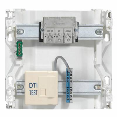 Dispositif de terminaison intérieur format prise RJ 45 - Gedimat - LEGRAND