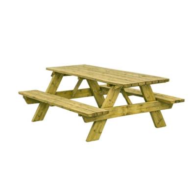 Table pique-nique bois Ép. 35 mm - JAD Groupe