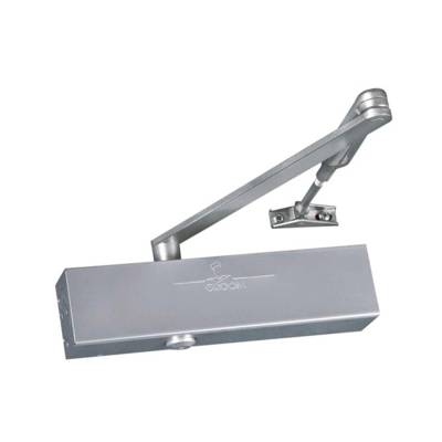 Ferme-porte GR300 Force 2 à 6, avec bras compas - Coloris:argent - GR300311 - GROOM FERMETURES SA