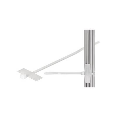 Paquet de 100 Serres-câble 100mm avec étiquette 25x8 mm