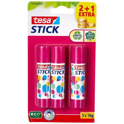 Pack de 3 Bâton de colle EcoLogo  10 g Rose